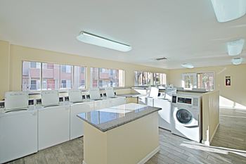 On-site laundry facility